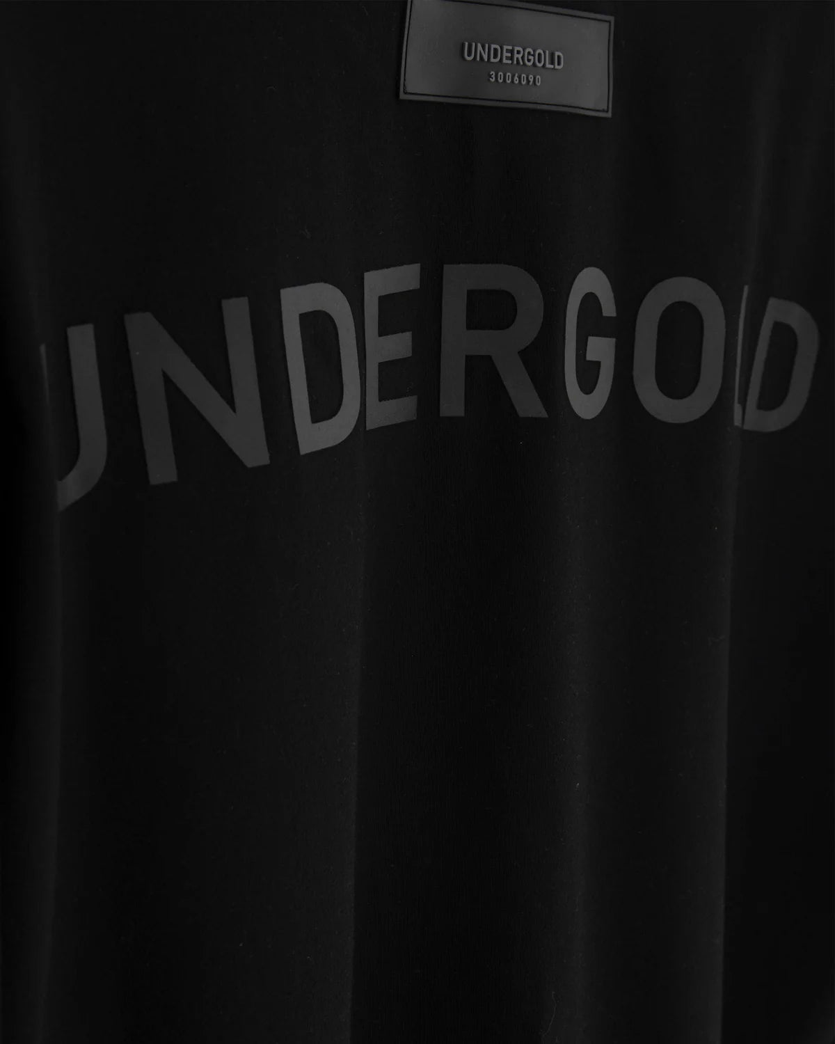 Line logo tshirt Black