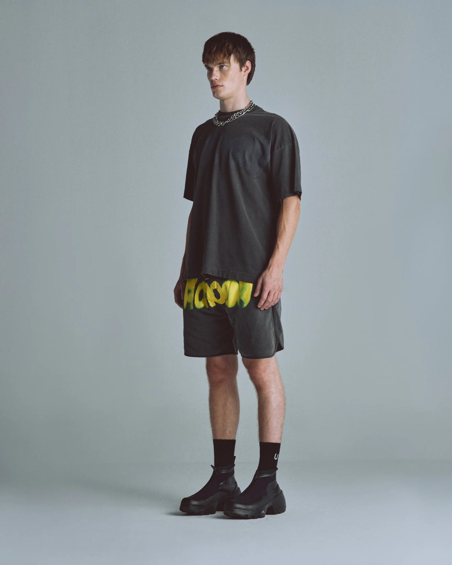 Echoes Echo Tshirt Old Washed Gray