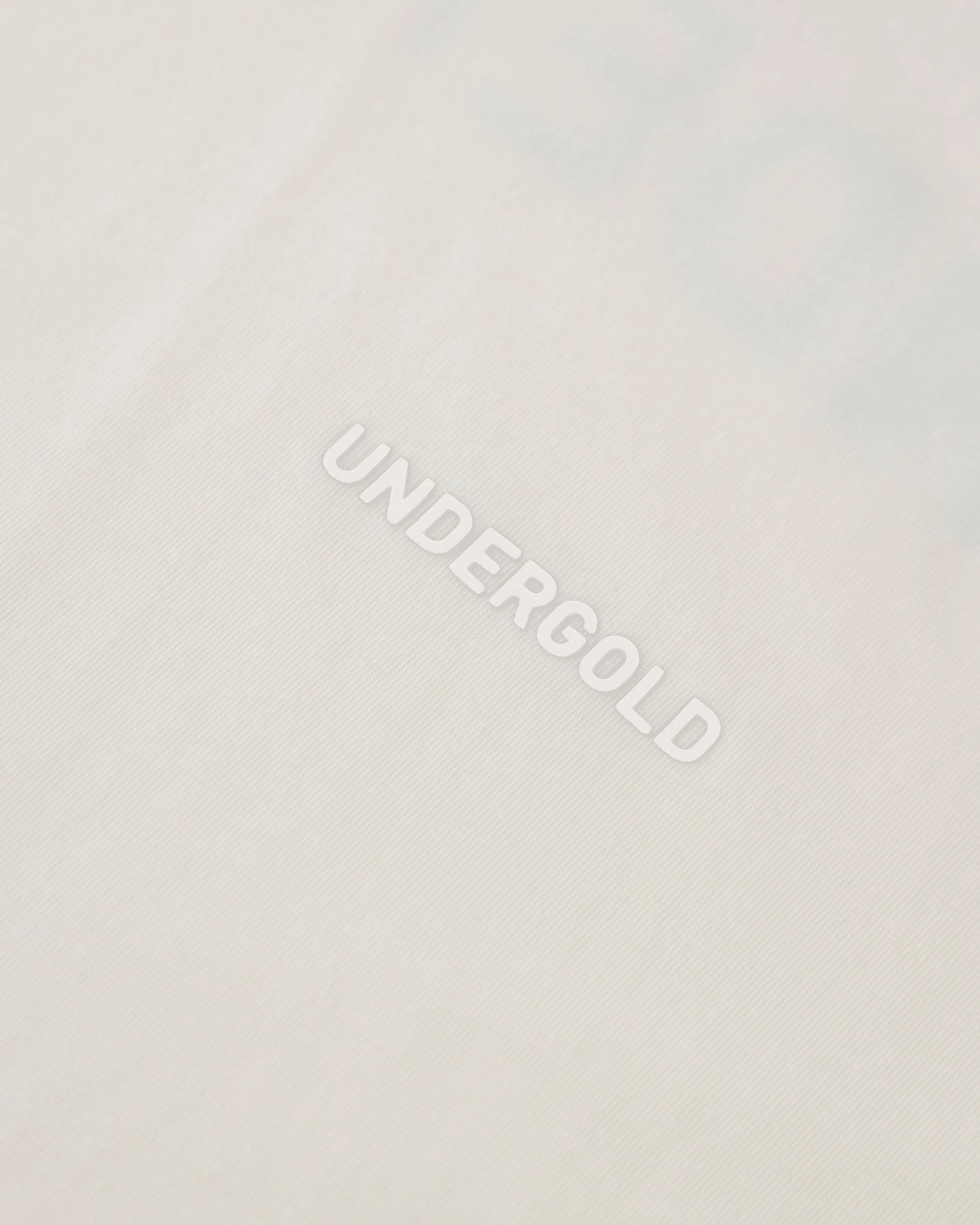 Line logo tshirt Cream