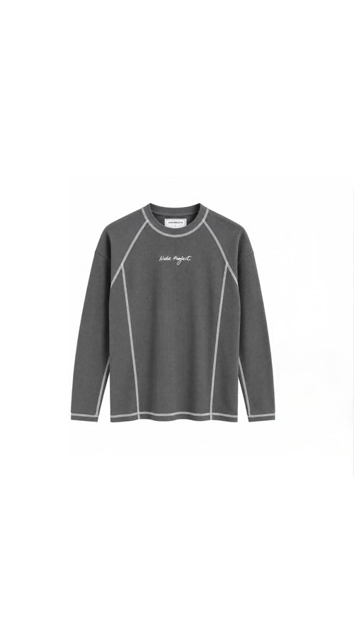 Waffle long sleeve tee