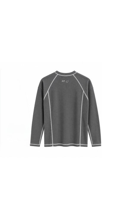 Waffle long sleeve tee