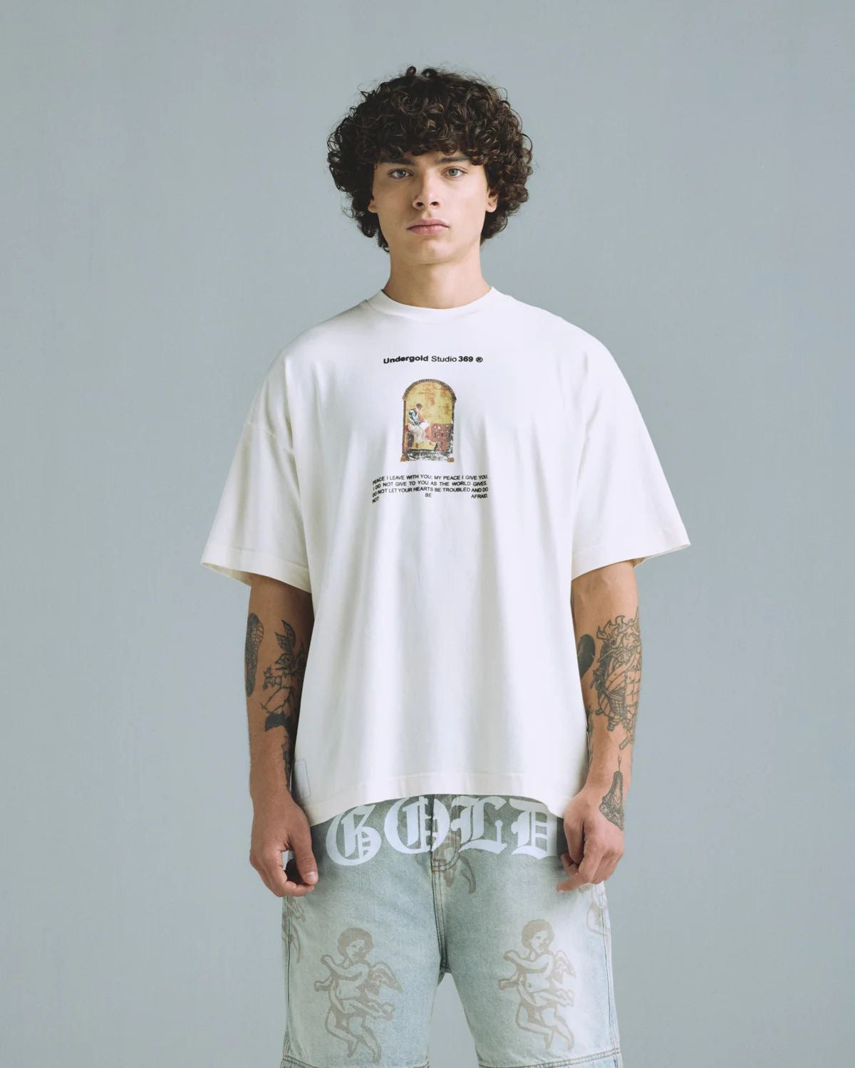 Undergold T-shirt oversized